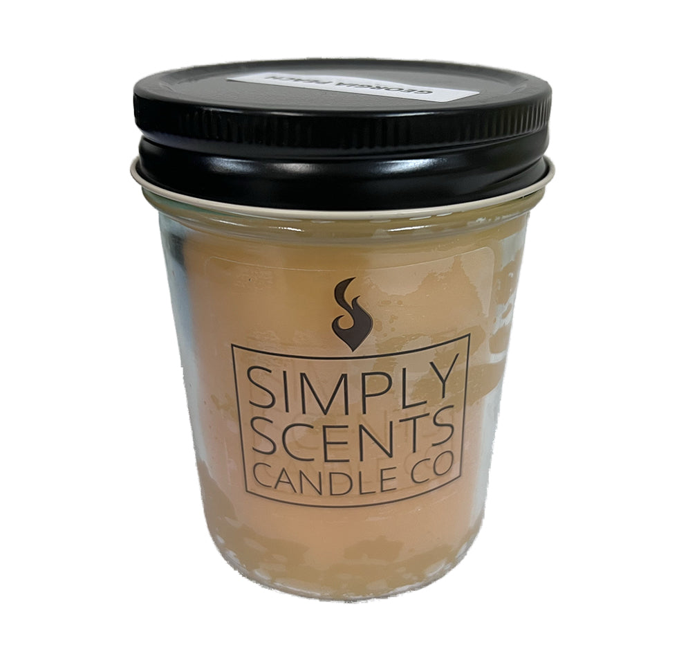 Georgia Peach Hand-Poured Candle